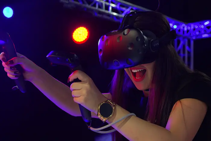 Strefa VR w sali gier